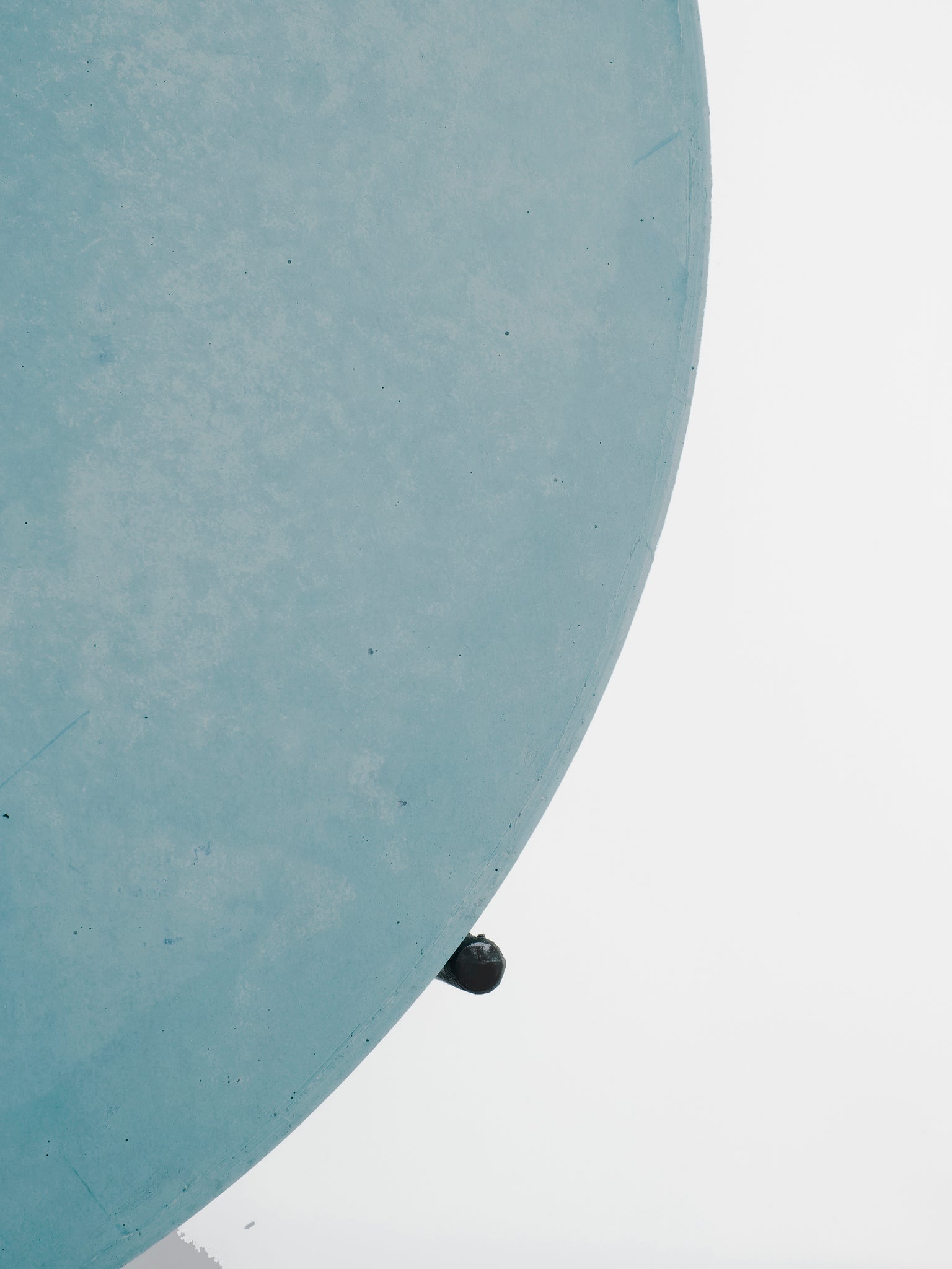 Overpour Table, Blue