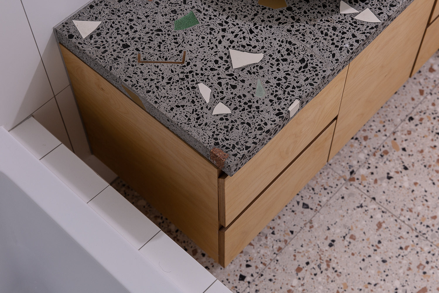 Waste Terrazzo, Custom Slab